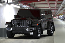 Load image into Gallery viewer, Rally Armor 18-22 Jeep JL Wrangler Black UR Mud Flap w/ Grey Logo