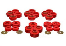 Load image into Gallery viewer, Energy Suspension 81-91 GM Denali XL/Suburban/Yukon XL 2WD/4WD Red Body (Cab) Mount Set