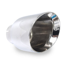 Load image into Gallery viewer, Stainless Works Conical Double Wall Slash Cut Exhaust Tip - 5in Body 3in Inlet 6-1/4in length