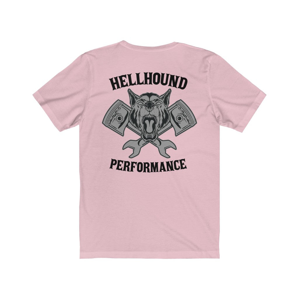 Two Tone Hellhound Performance Classic Unisex Jersey Short Sleeve Tee