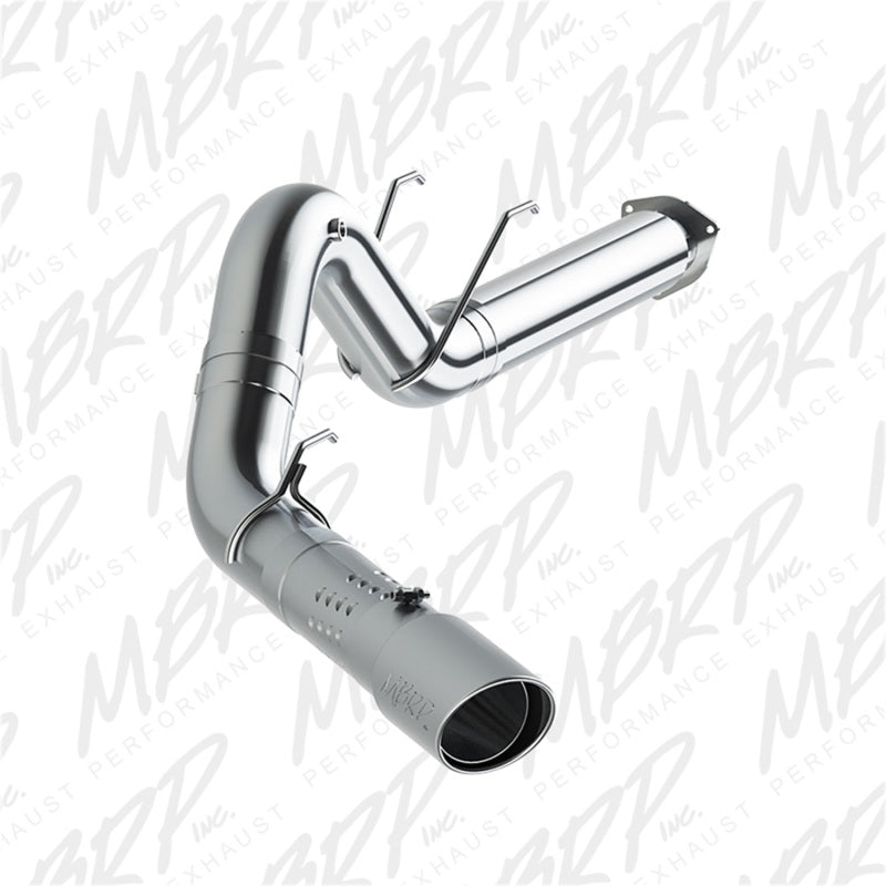 MBRP 17-19 Ford F250/350/450 6.7L Ex. Reg Cab 5in Filter Back Single Tip Aluminized Exhaust System
