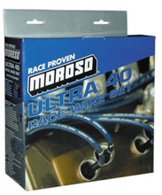 Load image into Gallery viewer, Moroso Ford 289-302 Ignition Wire Set - Ultra 40 - Unsleeved - HEI - Under Header - Red