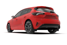 Load image into Gallery viewer, Rally Armor 19-22 Ford Focus ST MK4 (Hatch) Black UR Mud Flap w/ Blue Logo