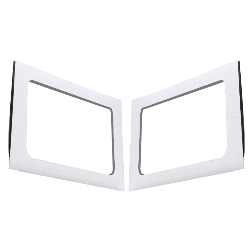 DEI 11-18 Jeep Wrangler JK 4-Door Rear Side Window - White