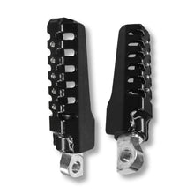 Load image into Gallery viewer, Burly Brand Pegs Rider Razorback Black