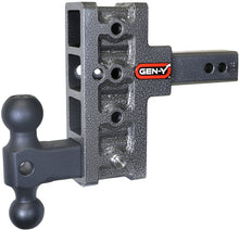 Load image into Gallery viewer, Gen-Y Mega Duty 2in Shank 5in Offset Drop 1500lb TW 10K Hitch w/GH-031 Dual-Ball