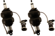 Load image into Gallery viewer, Ridetech TQ Series ShockWaves 4.1in Travel 6.5in dia Double Convoluted .625in/2in Stud