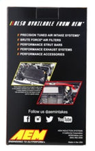 Load image into Gallery viewer, AEM DryFlow Air Filter - Round Tapered 5in Top OD x 6 Base OD x 5.563in H x 3in Flange ID