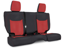 Load image into Gallery viewer, PRP 13-18 Jeep Wrangler JKU Rear Seat Cover/4 door - Black/Red