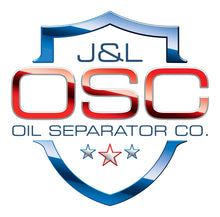 Load image into Gallery viewer, J&amp;L 19-22 Chevrolet Silverado/GMC Sierra 1500 5.3L V8 Driver Side Oil Separator 3.0 - Clear Anod