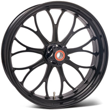 Load image into Gallery viewer, Performance Machine 21x3.5 Forged Revolution Wheel - Black Ano