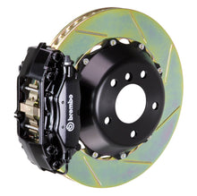 Load image into Gallery viewer, Brembo 06-12 325i/328i (Excl. xDrive) Rr GT BBK 4Pist Cast 2pc 345x28 2pc Rotor Slotted Type1-Black