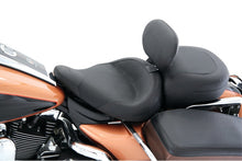 Load image into Gallery viewer, Mustang 83-21 Harley Electra Glide,Rd King Police Std Tour Solo Seat w/Dr Backrest Textured - Black