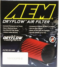 Load image into Gallery viewer, AEM 3 inch Short Neck 5 inch Element Filter Replacement