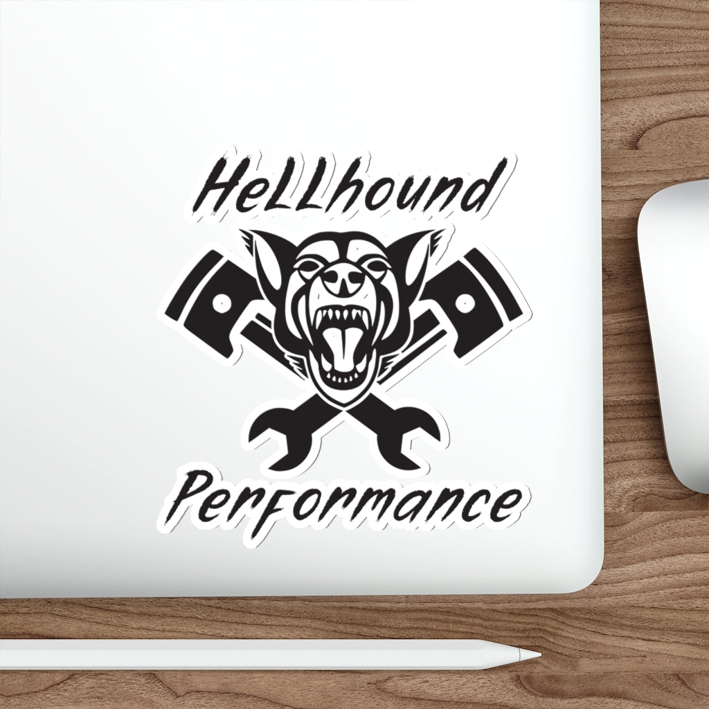 Hellhound Performance Logo Die-Cut Stickers