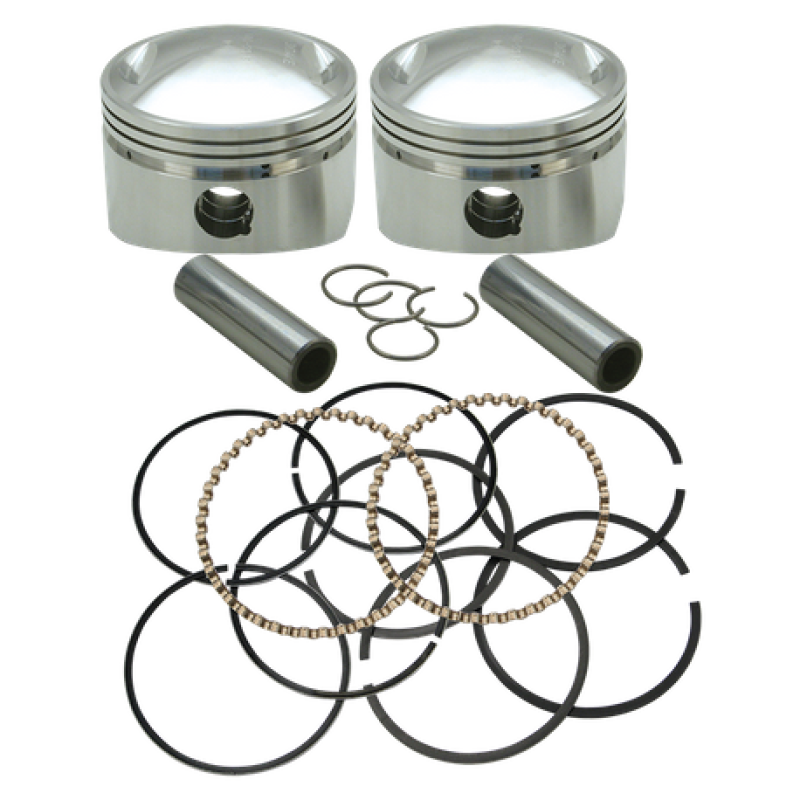 S&S Cycle Piston/Set/3-5/8in/.020in/HC/.791in WP/1936-84 BT