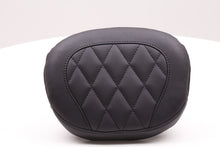 Load image into Gallery viewer, Mustang 11-13 Harley Blackline, 12-17 Slim Sissy Bar Pad (11.5x9) Diamond Stitch -Black