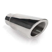 Load image into Gallery viewer, Stainless Works Double Wall Slash Cut Exhaust Tip - 3 1/2in Body 2 1/2in ID
