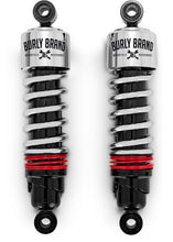Load image into Gallery viewer, Burly Brand Slammer Plus Shks 11.5in Chrome