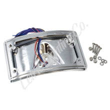 Load image into Gallery viewer, Letric Lighting 04-13 Sportster Perfect Plate Light Chrome Curved License Plate Frame