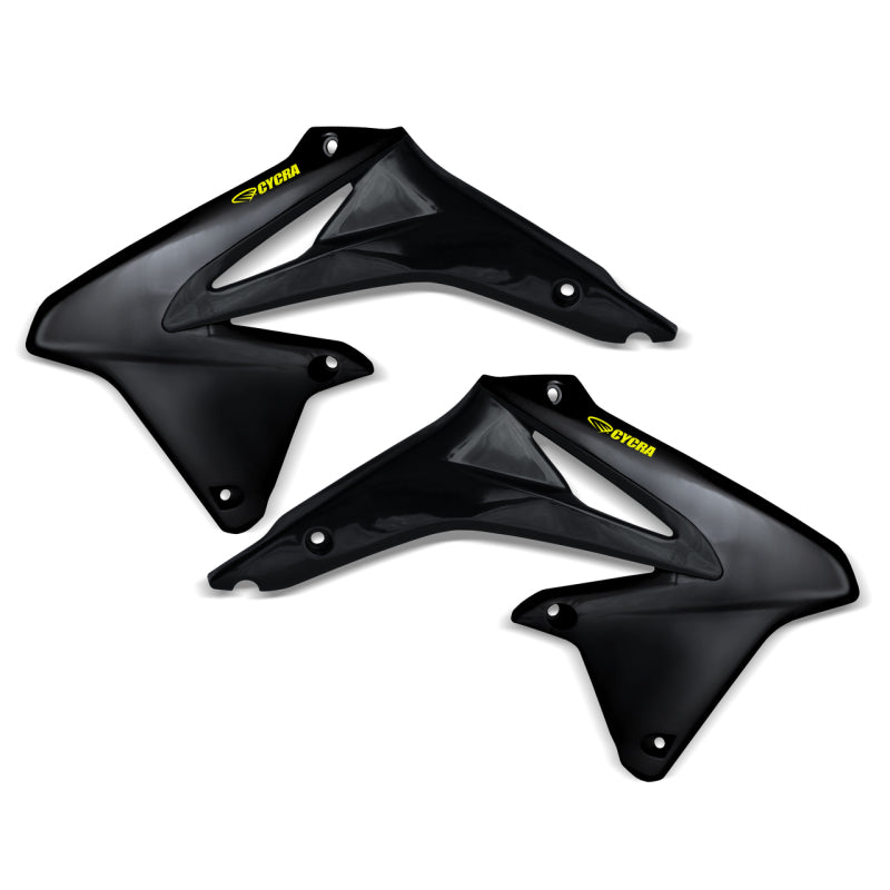 Cycra 10-18 Suzuki RMZ 250-450 Powerflow Radiator Shrouds Black