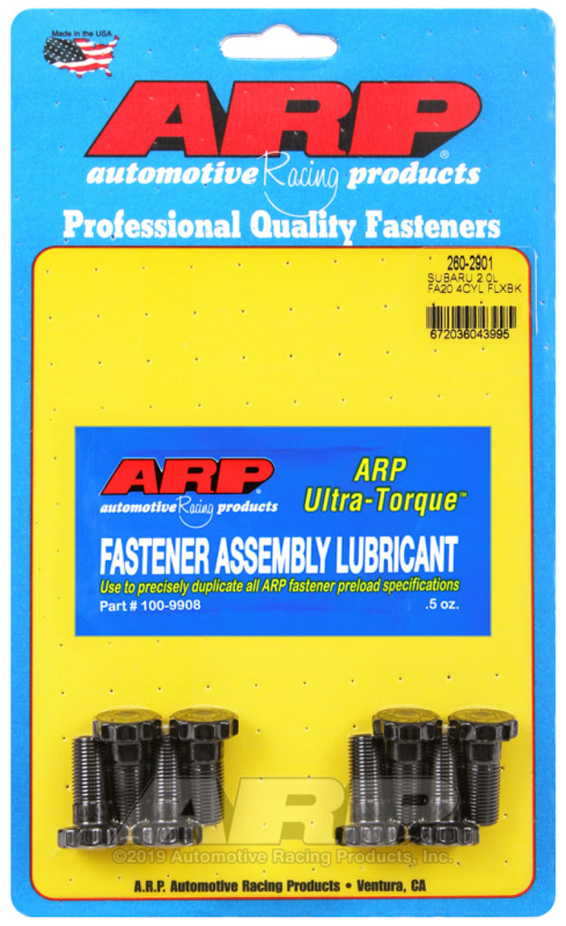 ARP Subaru 2.0L FA20 4Cyl Flexplate Bolt Kit