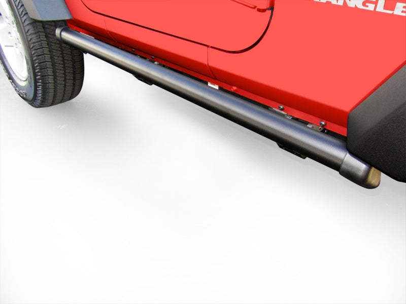 AMP Research 20-22 Jeep Gladiator (Launch/Overlnd/Rubicon/Sport) PowerStep (Incl. 4 Motors) - Black