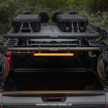 Load image into Gallery viewer, Go Rhino Xplor Flash Series Sgl Multi Function LED Light Bar (Track Mount) 30in. - Blk
