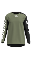 Load image into Gallery viewer, USWE Kalk Off-Road Jersey Adult Olive Green - Small