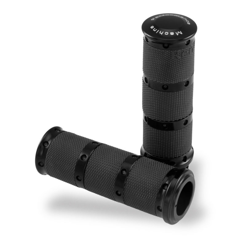Performance Machine Handle Grip Set- xL Rubber 2K7 - Black Ano