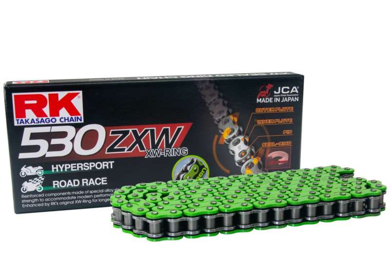 RK Chain MM530ZXW-100FT XW-Ring - Green