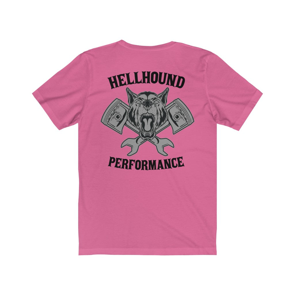 Two Tone Hellhound Performance Classic Unisex Jersey Short Sleeve Tee