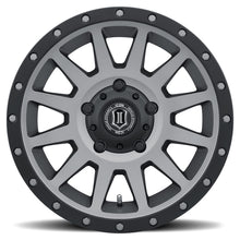 Load image into Gallery viewer, ICON Compression 17x8.5 5x150 25mm Offset 5.75in BS 110.1mm Bore Titanium Wheel