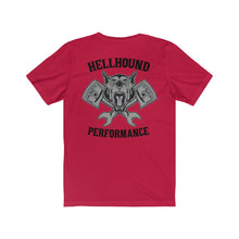 Load image into Gallery viewer, Two Tone Hellhound Performance Classic Unisex Jersey Short Sleeve Tee