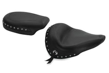 Load image into Gallery viewer, Mustang 14-21 Yamaha Bolt Standard Touring Solo Seat w/Studs- Black