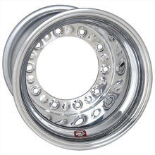 Load image into Gallery viewer, Weld Wide 5 HS Direct Mount 15x14 / 5x10.25 BP / 5in. BS Polished Assembly - Beadlock w/6-Dzus Cover