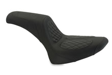Load image into Gallery viewer, Mustang 84-06 Harley Standard Rear Tire Fastback 1PC Seat Diamond Stitch - Black