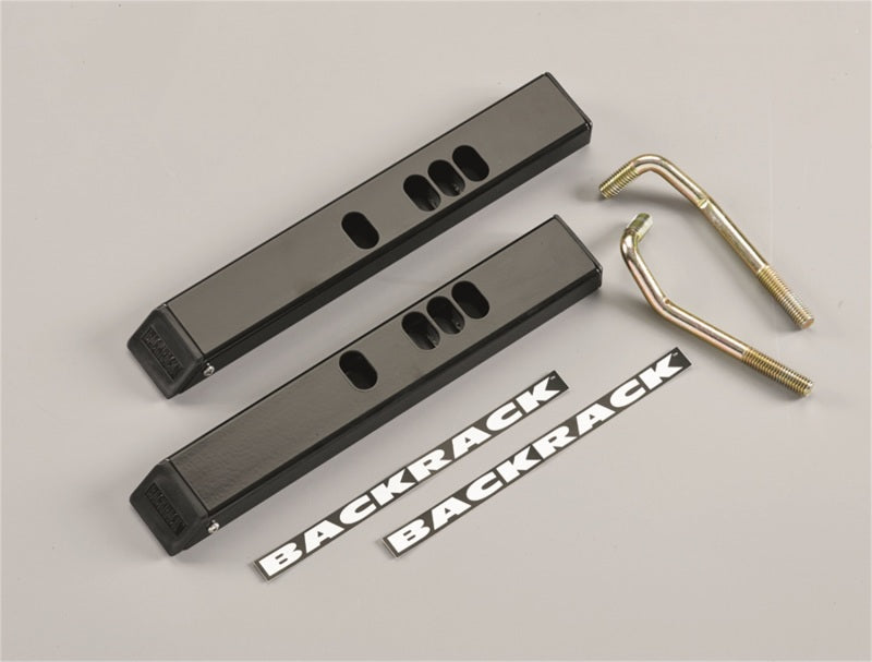 BackRack 04-14 Ford F-150 Tonneau Cover Adaptors Low Profile 1in Riser