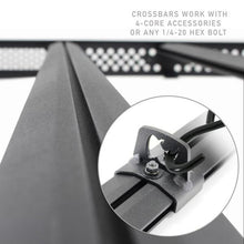 Load image into Gallery viewer, Go Rhino 16-21 Toyota Tacoma Ceros Low Profile Roof Rack Textured Black