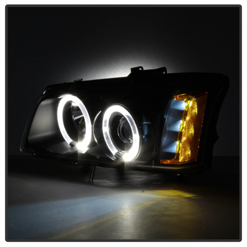 Spyder Chevy Silverado 1500 03-06 Projector LED Halo LED Amber