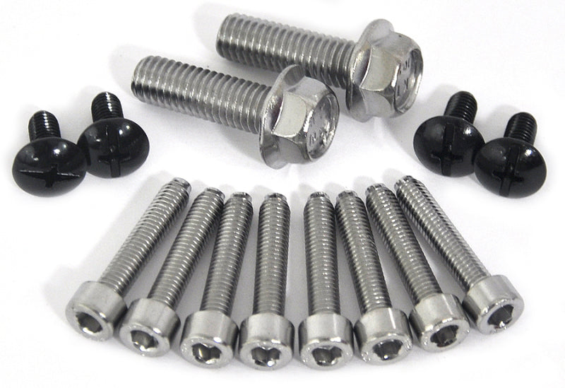 Cycra Replacement Hardware Series 1 Black/Silver