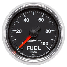 Load image into Gallery viewer, Autometer GS 0-100 PSI Full Sweep Electronic Fuel Pressure Gauge