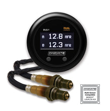 Load image into Gallery viewer, Innovate DLG-1 Dual Lambda O2 Gauge Kit
