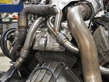 Load image into Gallery viewer, aFe Twisted Steel Power Package Up-Pipes / Manifold 08-10 Ford Diesel Trucks V8 6.4L (td)