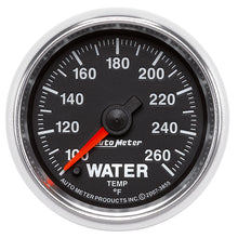 Load image into Gallery viewer, Autometer GS 100-260 degree Electronic Water Temperature Gauge