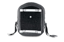 Load image into Gallery viewer, Mustang Harley Low Medallion Style Sissy Bar Pad (7.5x9) w/Studs- Black
