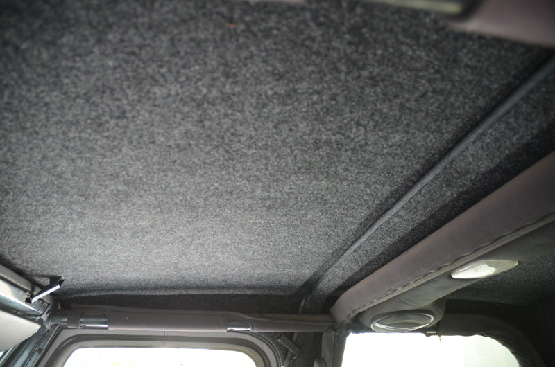 DV8 Offroad 07-18 Jeep Wrangler JK 2 Piece Fast Back Hard Top 4 Door - Black