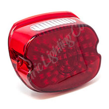 Load image into Gallery viewer, Letric Lighting 99-23 Square Back Model SO-LO Slantback Low-Profile LED Taillight - Red Lens
