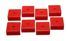 Load image into Gallery viewer, Energy Suspension Pad 2-1/16in Sq X 3/8in Id X 15/16in H - Red