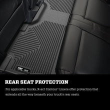 Load image into Gallery viewer, Husky Liners 11-15 Ford F-250/F-350 SuperCab X-Act Contour Black 2nd Row Floor Liners